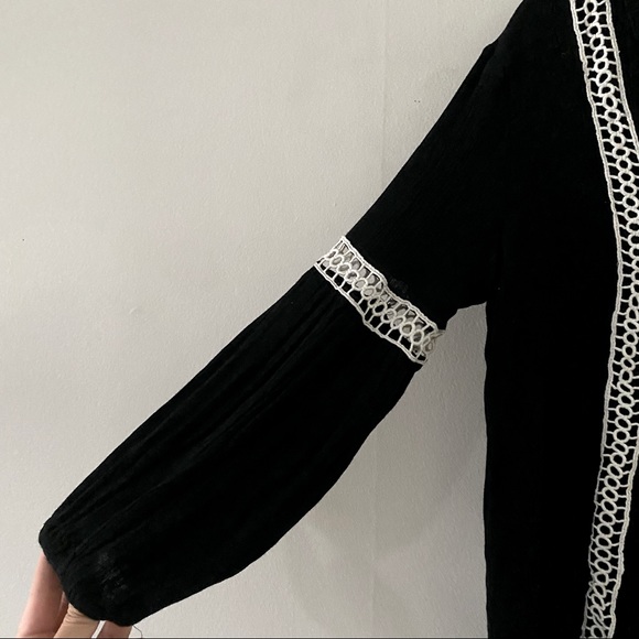 Entro boho dress with puff sleeve - Picture 4 of 5